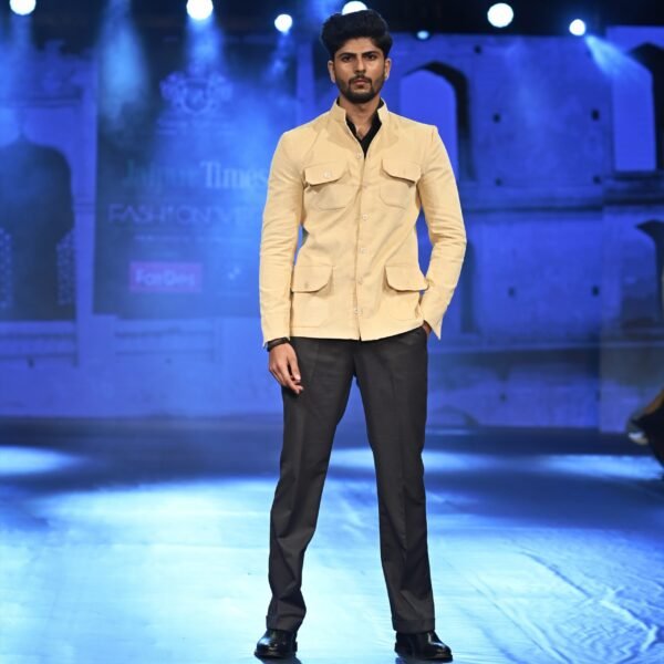 Corduroy Beige Bushcoat