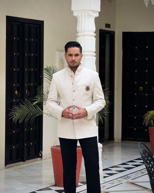 Classic Linen Bandhgala