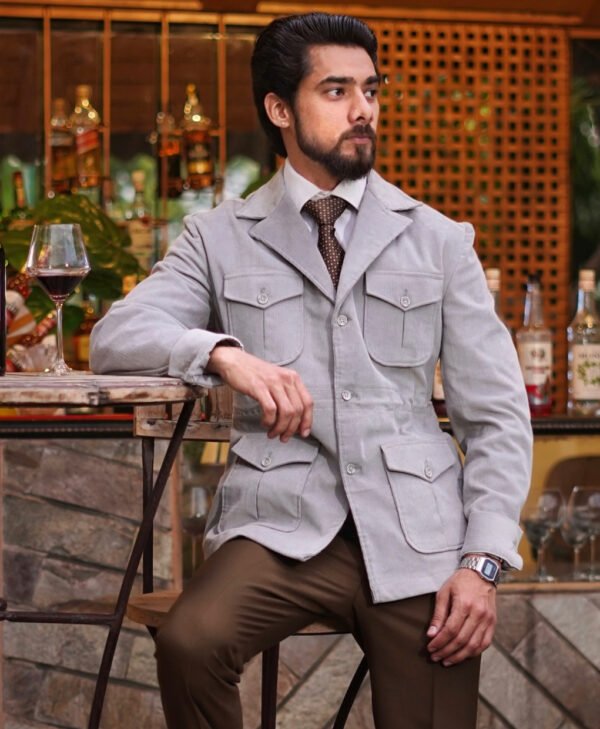 Corduroy Bushcoat With Waist Adjuster